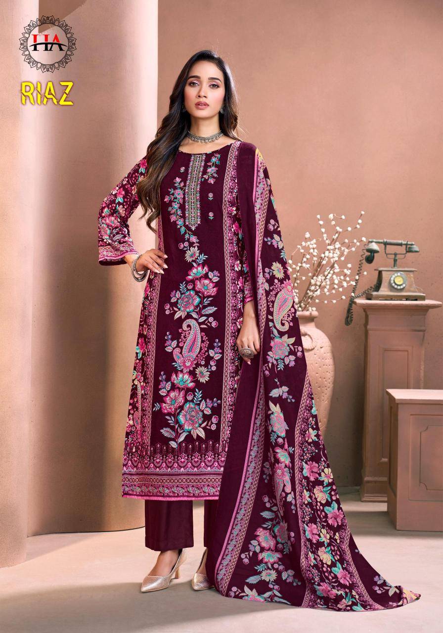 Alok suit riaz Unstitched dress materials